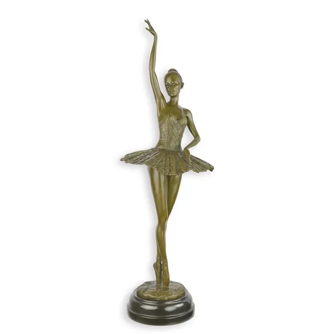 Bronze Ballerina Skulptur 66,5 cm hoch