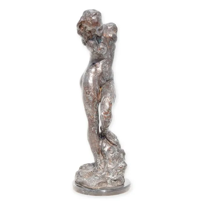 Bronzefigur Eva – expressiv klassisch weiblicher Akt