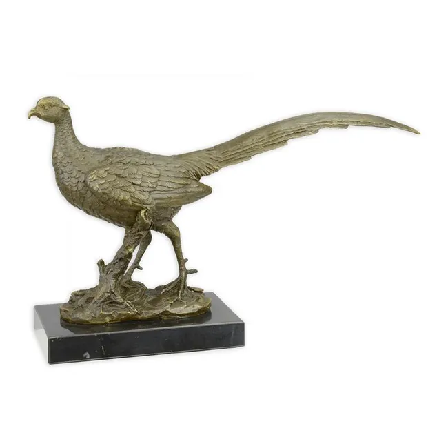 Bronzefigur Fasan