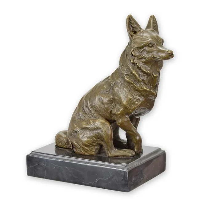 Bronzefigur Fuchs