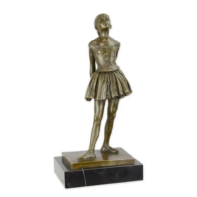 Bronzefigur Die Kleine Taenzerin von Vierzehn Jahren, 38 cm