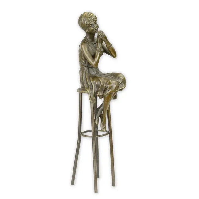 Bronzeskulptur A Little Rouge, 27 cm hoch