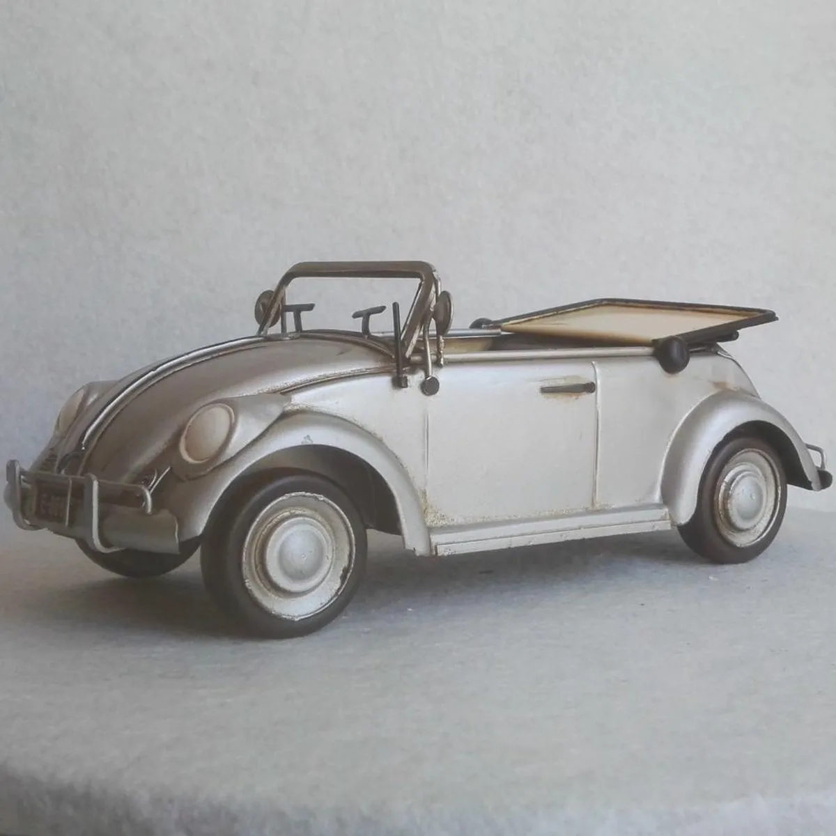 MadDeco Blechauto VW Käfer Cabrio 1966 offizielle Lizenz 28 cm