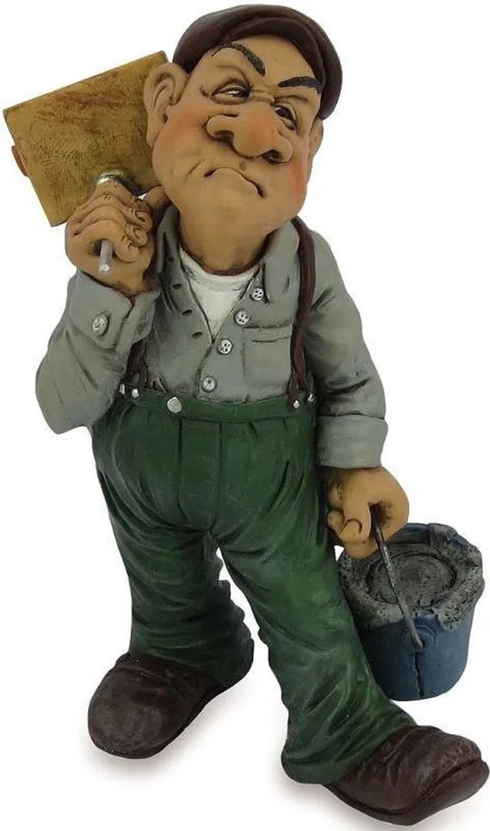 MadDeco Figur Maurer Polyresin Berufe Warren Stratford 7x5x15 cm